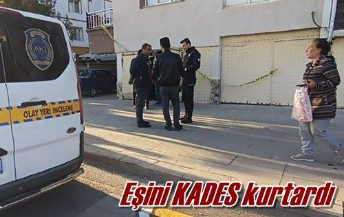 Eşini KADES kurtardı