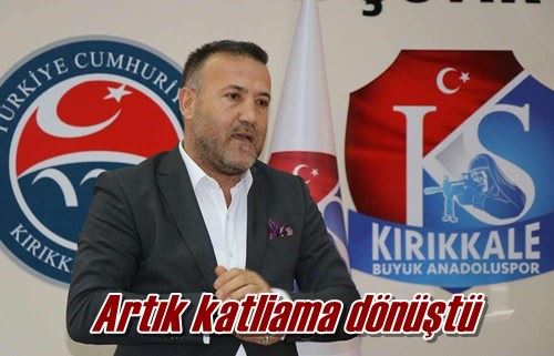 Artık katliama dönüştü