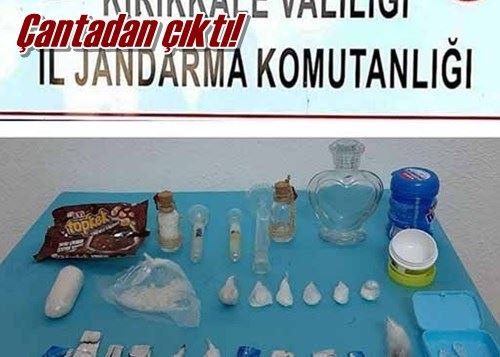 Çantadan çıktı!