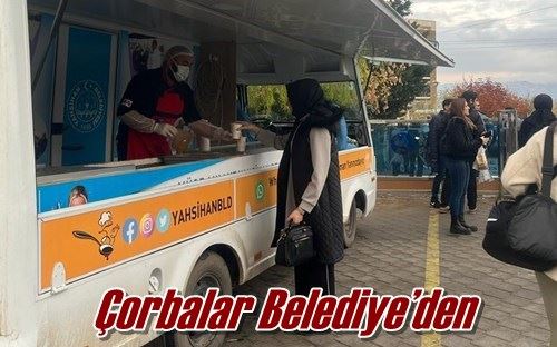 Çorbalar Belediye’den