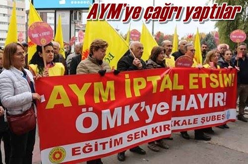 AYM’ye çağrı yaptılar