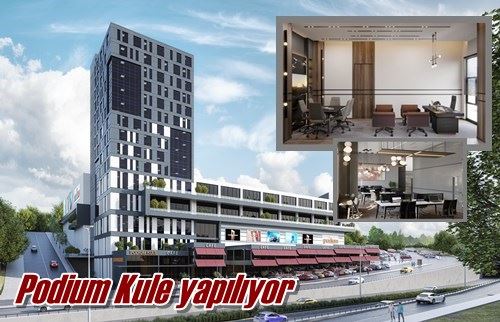 Podium Kule yapılıyor