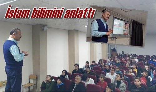 İslam bilimini anlattı