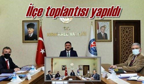 İlçe toplantısı yapıldı