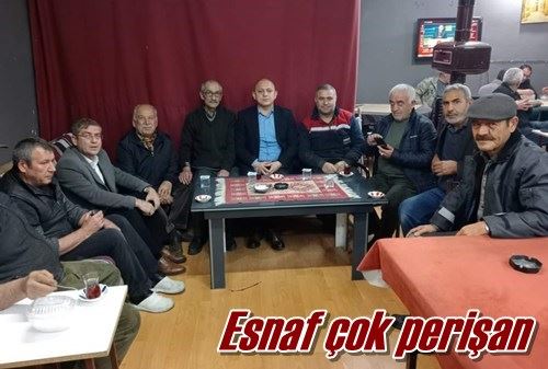 Esnaf çok perişan