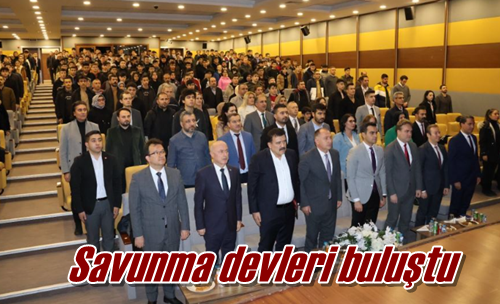 Savunma devleri buluştu