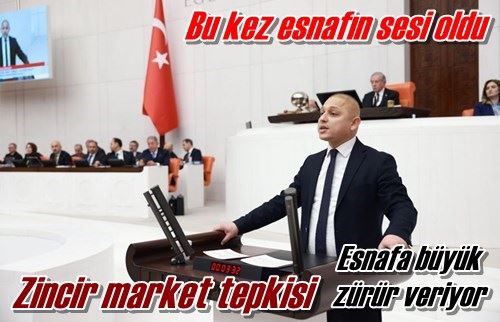 Zincir market tepkisi