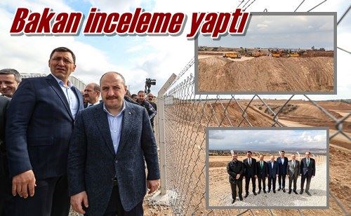 Bakan inceleme yaptı