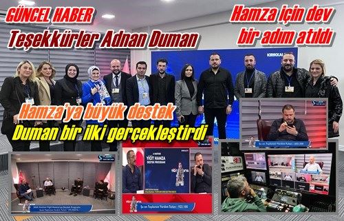 Hamza’ya büyük destek