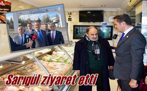 Sarıgül ziyaret etti