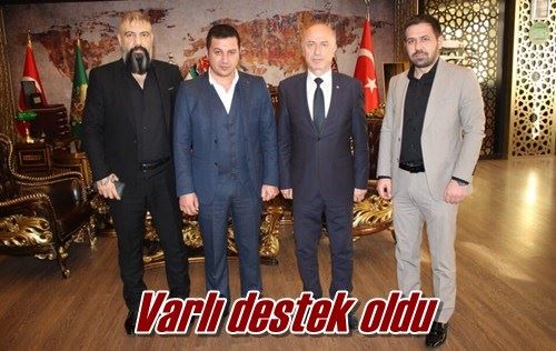 Varlı destek oldu