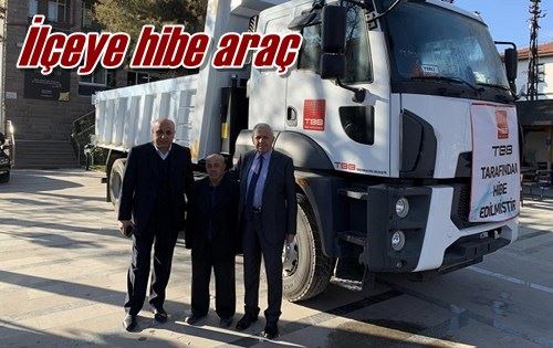 İlçeye hibe araç