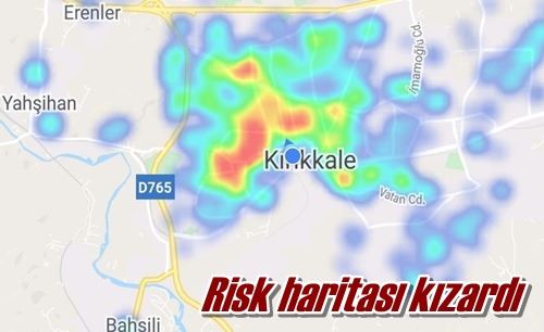 Risk haritası kızardı