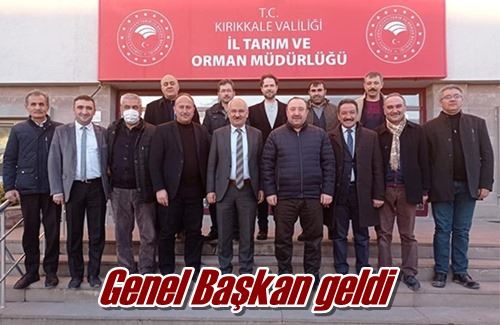 Genel Başkan geldi