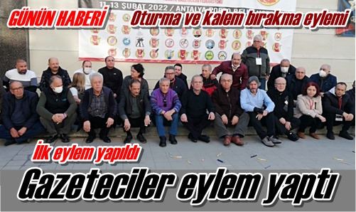 İlk eylem yapıldı