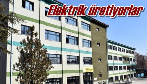 Elektrik üretiyorlar