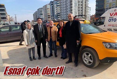 Esnaf çok dertli