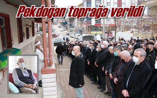 Pekdoğan toprağa verildi