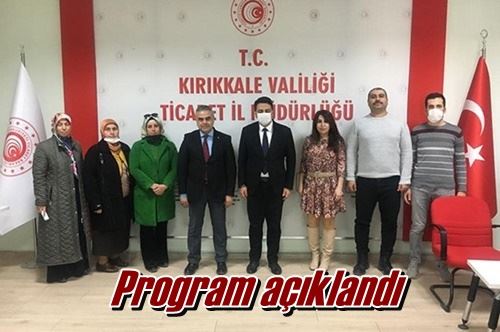 Program açıklandı