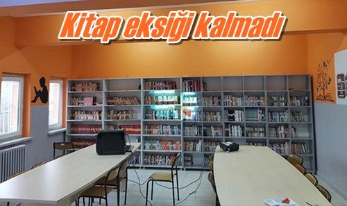 Kitap eksiği kalmadı