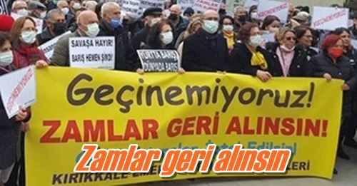 Zamlar geri alınsın