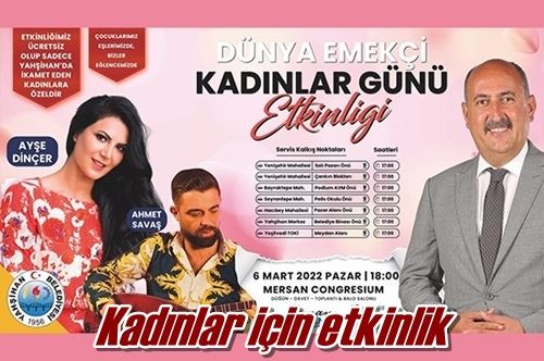 Kadınlar için etkinlik