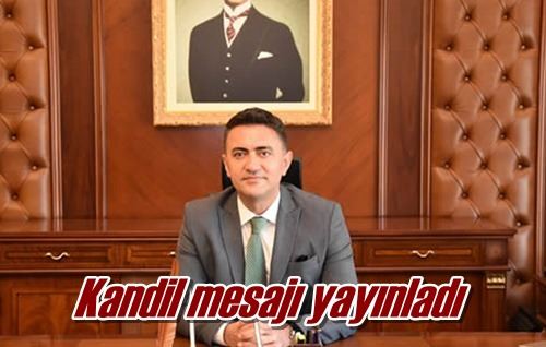 Kandil mesajı yayınladı