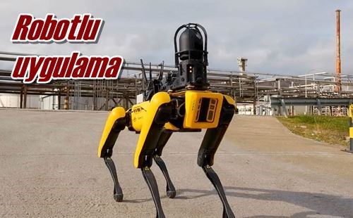 Robotlu uygulama 