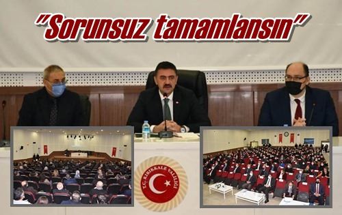 Sorunsuz tamamlansın