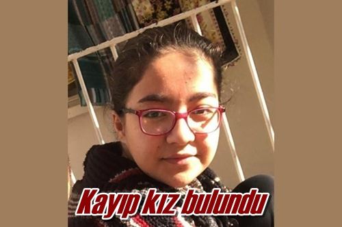 Kayıp kız bulundu