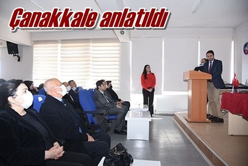 Çanakkale anlatıldı