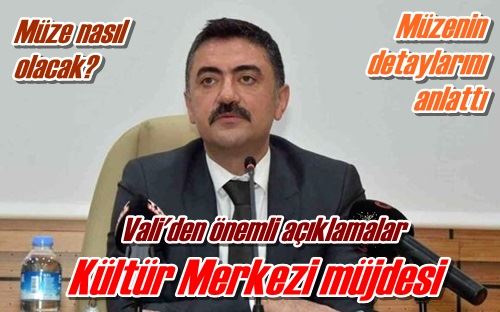 Kültür Merkezi müjdesi