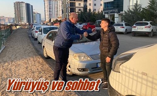 Yürüyüş ve sohbet