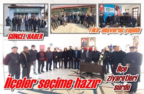 İlçeler seçime hazır