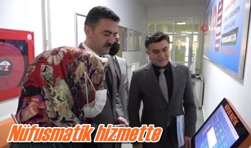 Nüfusmatik hizmette