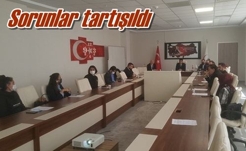 Sorunlar tartışıldı