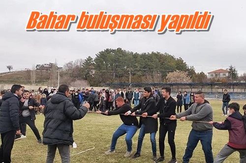 Bahar buluşması yapıldı