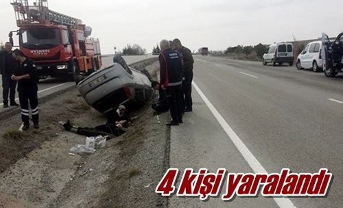 4 kişi yaralandı