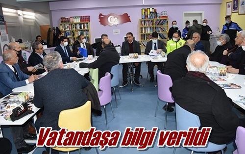 Vatandaşa bilgi verildi