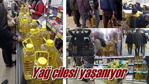 Yağ çilesi yaşanıyor
