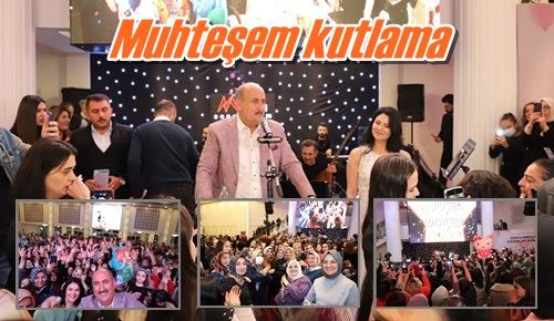 Muhteşem kutlama