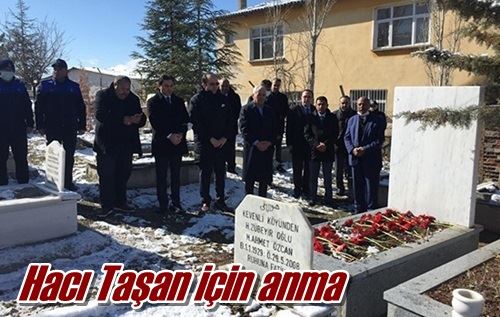 Hacı Taşan için anma