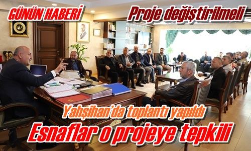 Proje değiştirilmeli
