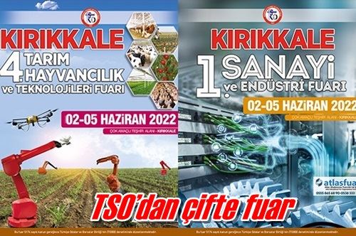 TSO’dan çifte fuar 