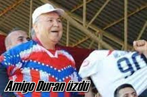 Amigo Duran üzdü