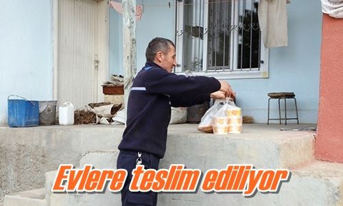 Evlere teslim ediliyor