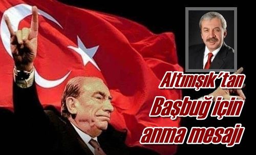 Başbuğ için anma mesajı