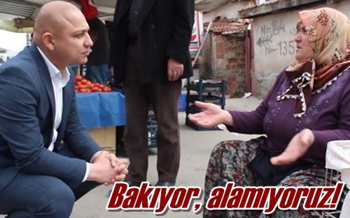 Bakıyor, alamıyoruz!