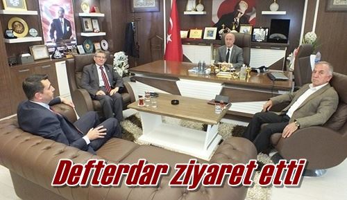 Defterdar ziyaret etti