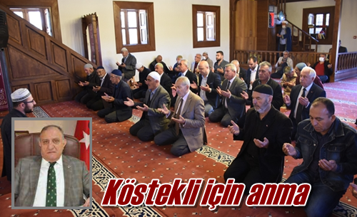 Köstekli için anma